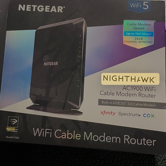 Netgear night hawk modem router